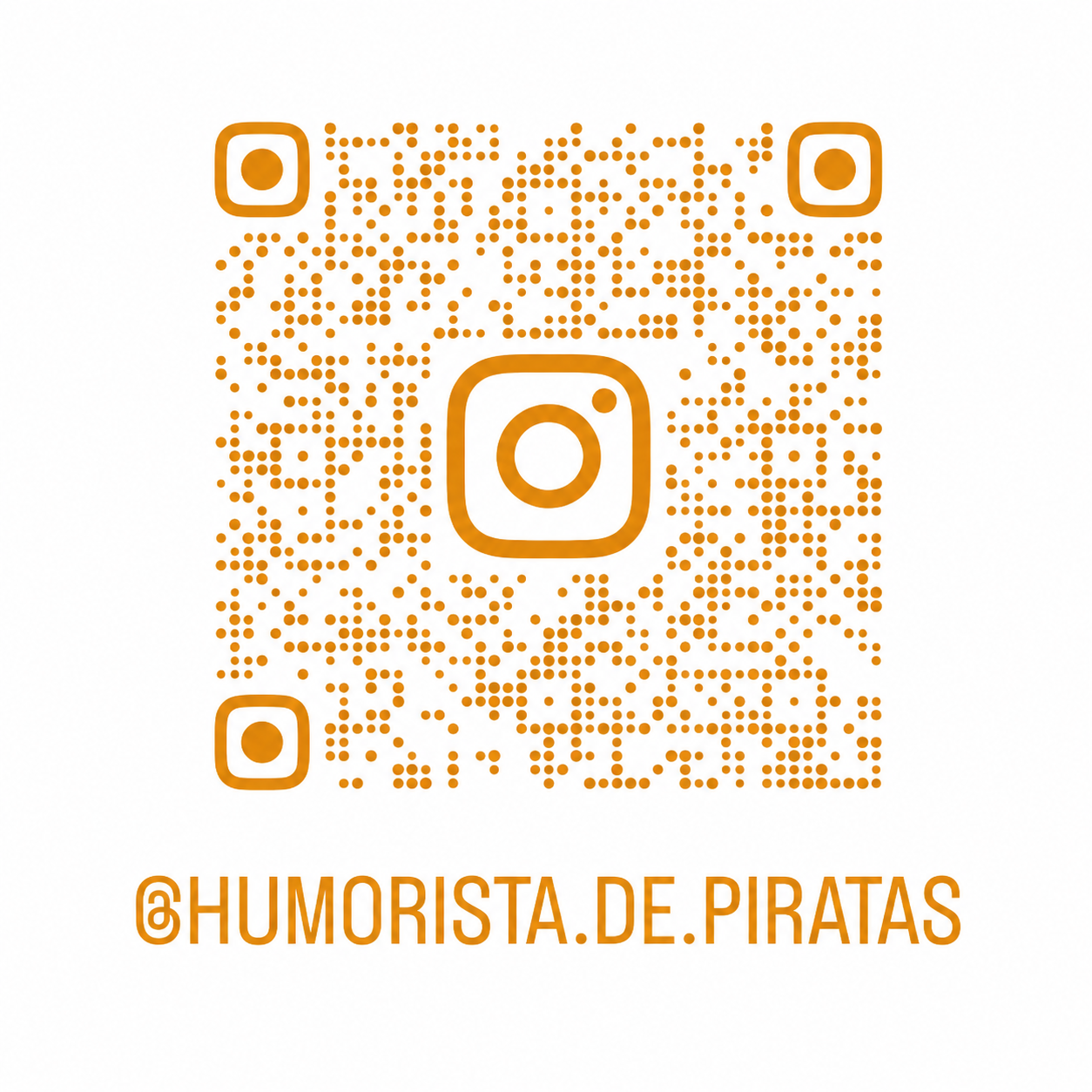 Instagram QRコード @humorista.de.piratas